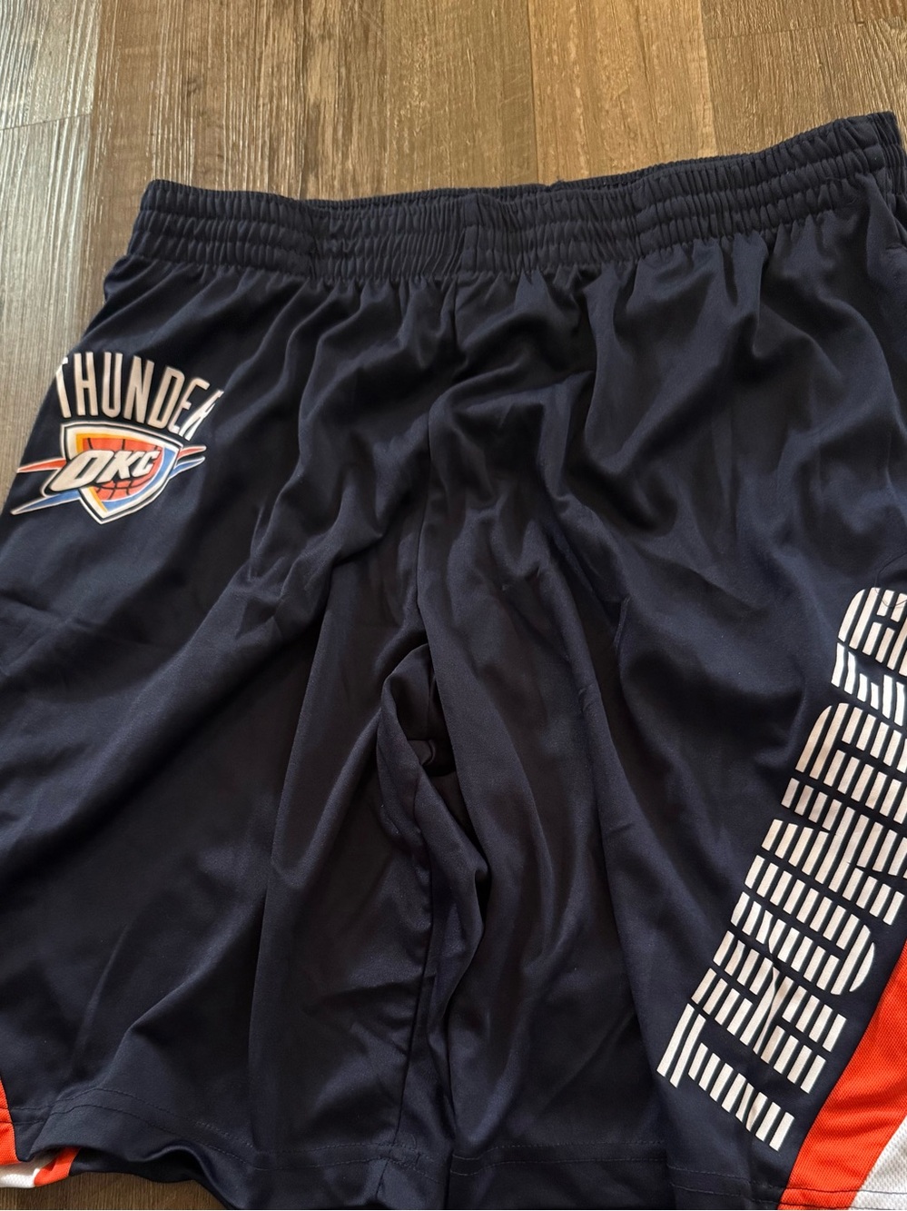 Oklahoma City Thunder Navy ADULTS Athletic Shorts